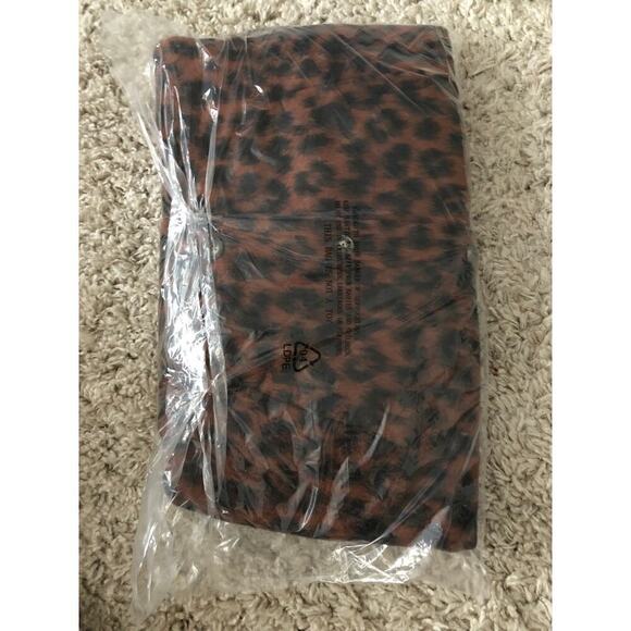 Marine Layer Stephanie Cocoon Coat Wool Blend Fuzzy Teddy Jacket Cheetah NWT XS - Picture 9 of 9